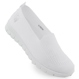 Scarpe sportive da donna Slipd White Potocki 16327 bianco