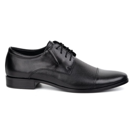 Olivier Eleganti scarpe da uomo in pelle 288t2 nero