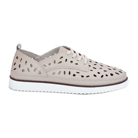 S.Barski Scarpe in pelle da donna S. Barski LR51-610 beige