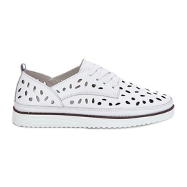 S.Barski Scarpe in pelle da donna S. Barski LR51-610 BIANCO