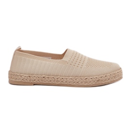 Espadrille femminili con Vinceza 13624 BEIGE BRAID