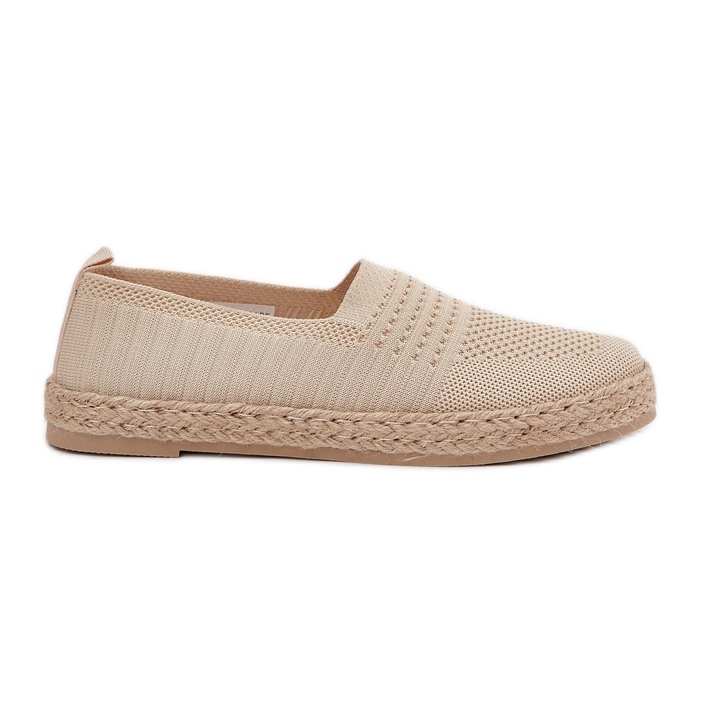 Espadrille femminili con Vinceza 13624 BEIGE BRAID