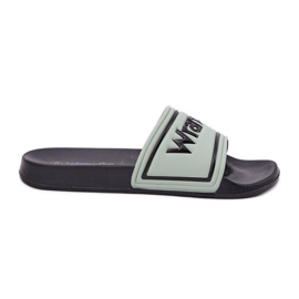 Wrangler Averell Slider Men Low 20251042.52d pantofole maschile verde chiaro