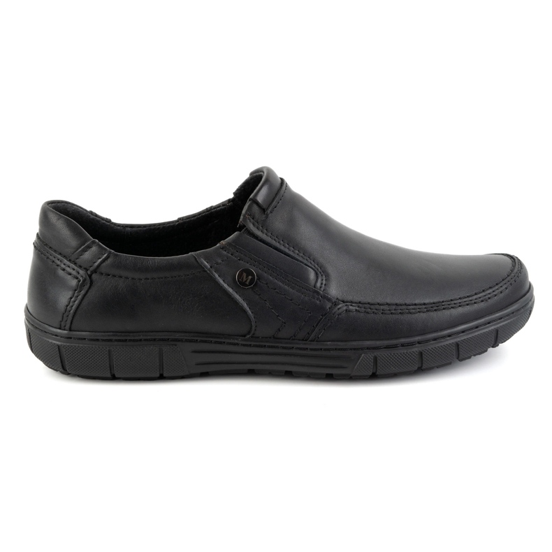 Olivier Scarpe da uomo in pelle 790MP nere nero