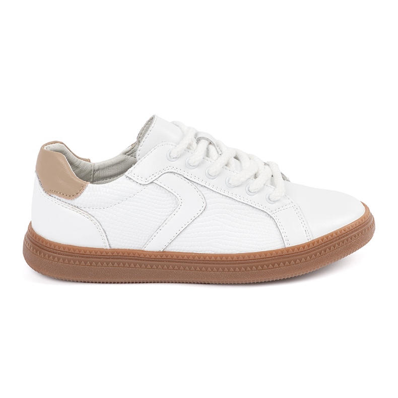 Sneaker bianche in pelle femminile Sergio Leone bianca