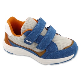 Scarpe sportive per bambini di Befado per velcro 514y024 blu