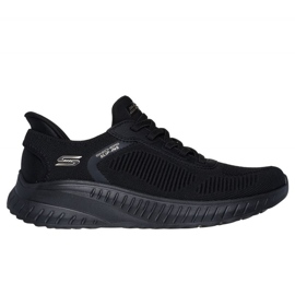 SKECHERS SLIP -ins: Bobs Sport Squad Chaos 117497 BBK Scarpe nero