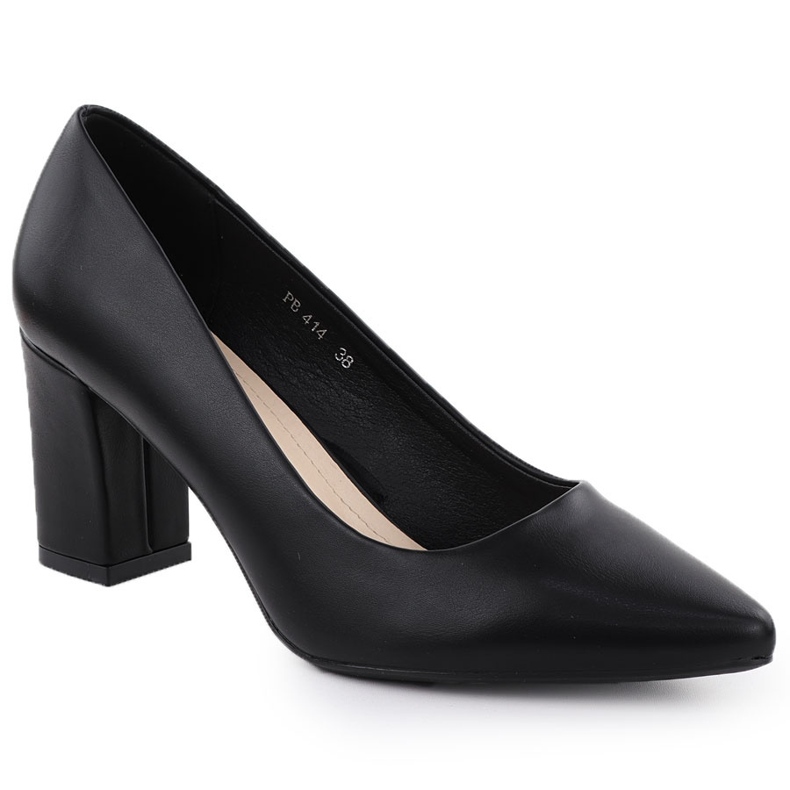 Pompe da donna sul post Black Sergio Leone PB414 nero