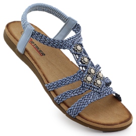 Sandali comodi da donna Slipping Blue Artiker 56C1325