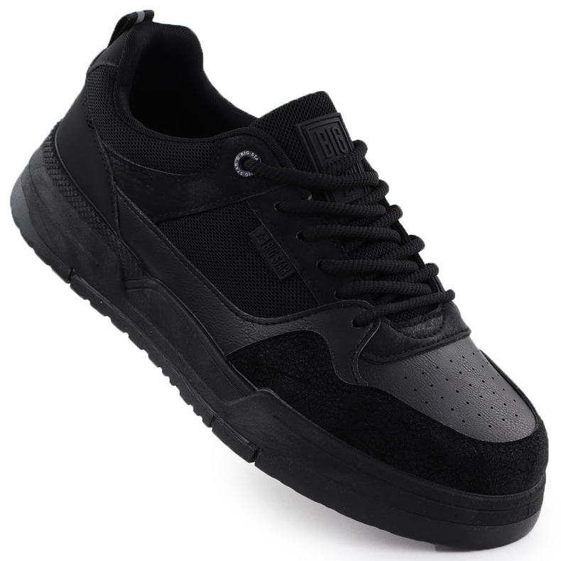 Scarpe sportive maschili Black Big Star RR174606 nero
