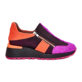 Sneakers in pelle Maciejka 06853-15 NERO
