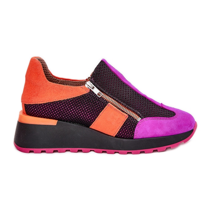 Sneakers in pelle Maciejka 06853-15 NERO