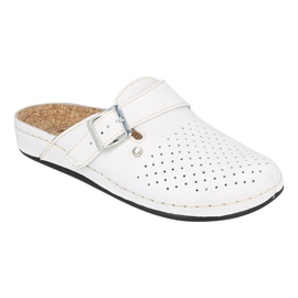 Dr.tori Befado Women's Leather Slifors PU 179D010 White bianca