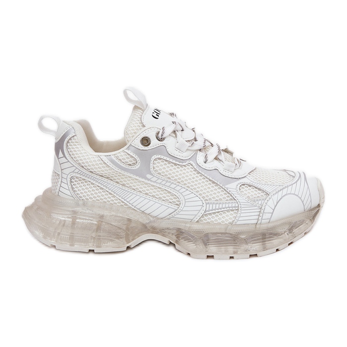 Sneakers in pelle da donna Goe rr2n4083 beige