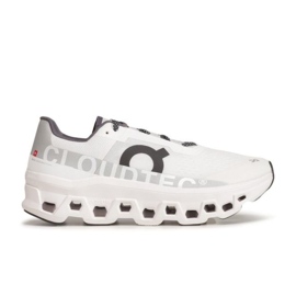 On Running Esecuzione di cloudmonster 6198285 scarpe da corsa bianca