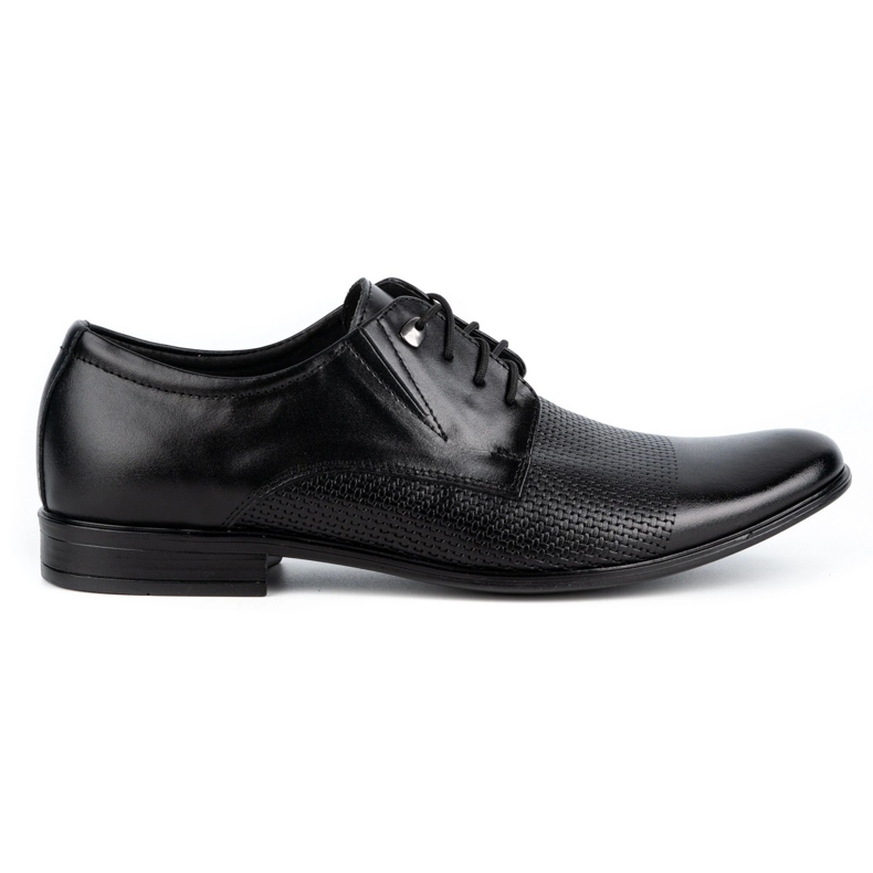 Olivier Scarpe eleganti da uomo in pelle 302T3 nere nero