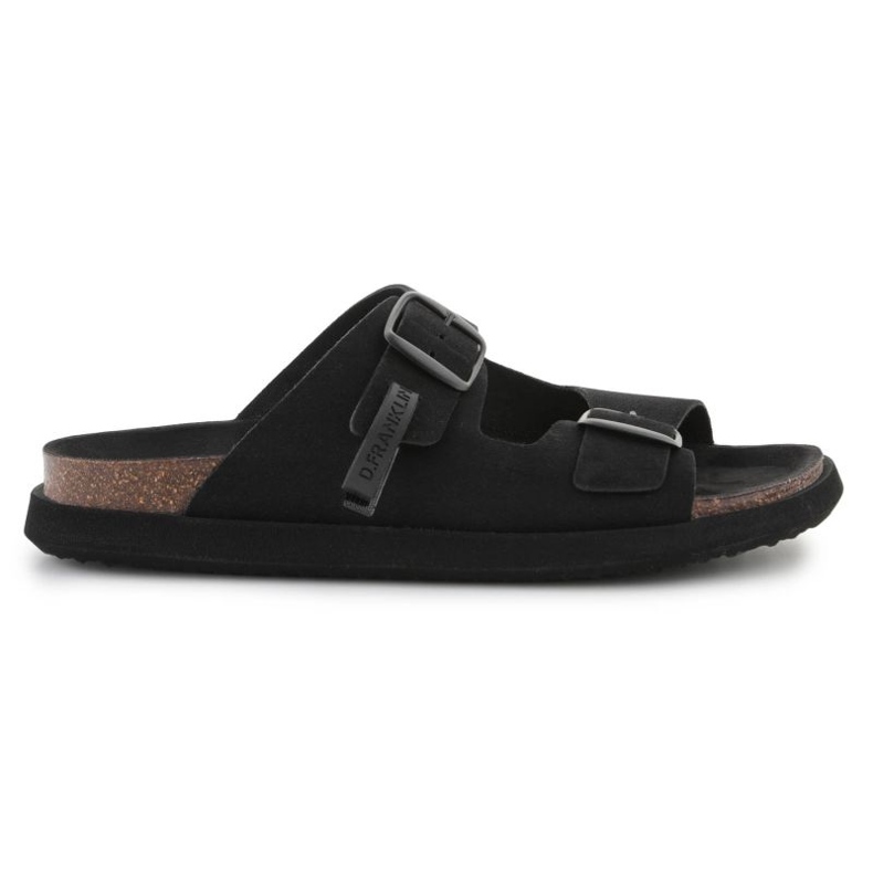 D.Franklin Vibe Sandals Buckle DFSH407001 BLAC Flip-flops nero