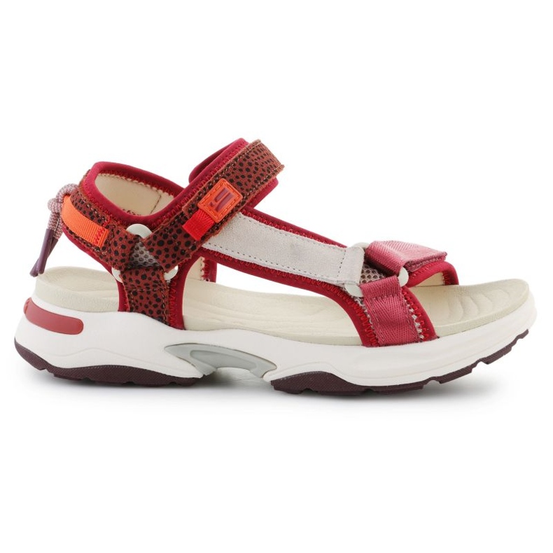 Sandali D.Franklin Sneaker Sandalo Strips DFSH406003-BURG rosso