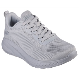 Skechers Schechers Bobs Sport Squad Chaos Scarpe - Face Off 117209 Ltgy grigio