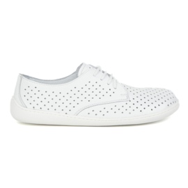 Olivier Openwork minimalista a piedi nudi da donna 1288pol bianco