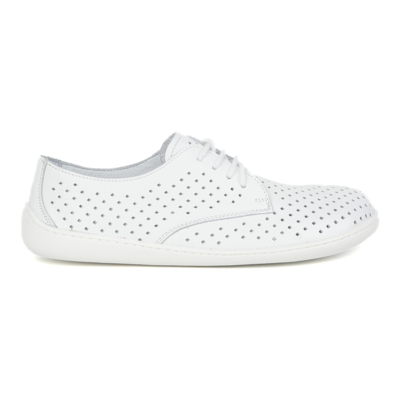 Olivier Openwork minimalista a piedi nudi da donna 1288pol bianco bianca