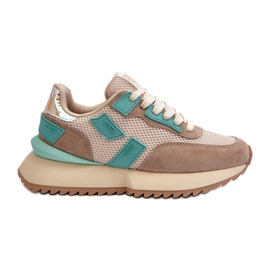 Sneaker sportive femminili Big Star NN274973 beige