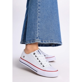 Big star dd274336 scarpe bianche sneaker bianca