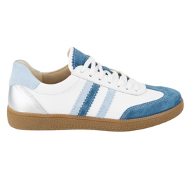 Sneaker in pelle da donna Olivier N1234S2 bianco