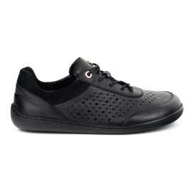 Olivier Sneaker minimaliste donne a piedi nudi 1769pol nero