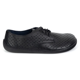 Olivier Sneaker opentrawork minimalista a piedi nudi da donna 1288pol nero