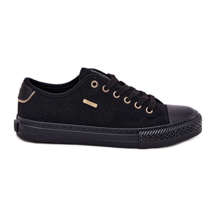Sneakers materiale da donna Big Star RR274765 Black nero
