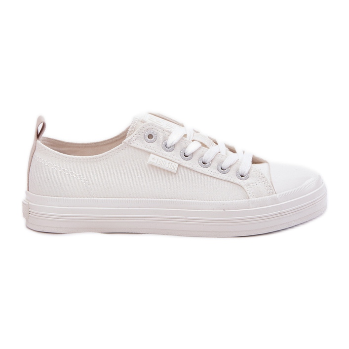 Big Star femminile RR274730 White Sneaker bianca