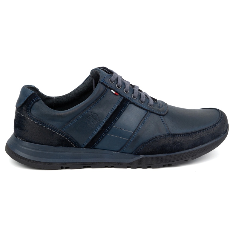 Antex Scarpe stringate da uomo in pelle Sport Style 310GT blu