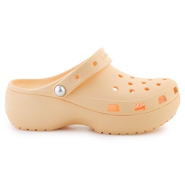 Piattaforme classiche Crocs Pearl Clog 211231-78Z arancia