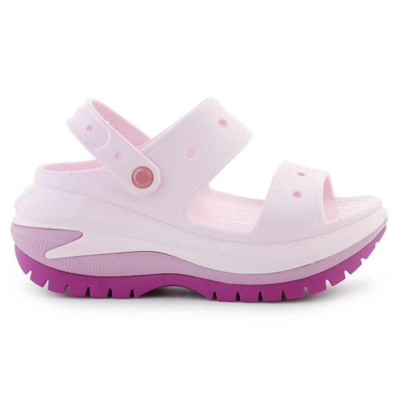 Sandali crocs classici mega cofino chogo 207989-5bx rosa