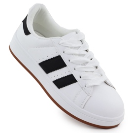 Scarpe sportive femminili White News 8233 bianca