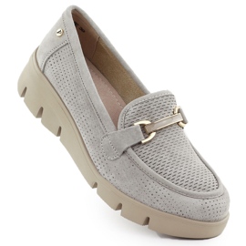Scarpe in pelle da donna per matrimoni filippo 7002 beige