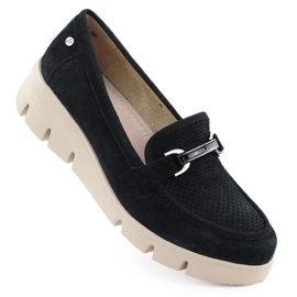 Scarpe in pelle da donna per matrimoni Black Filippo 7002 nero