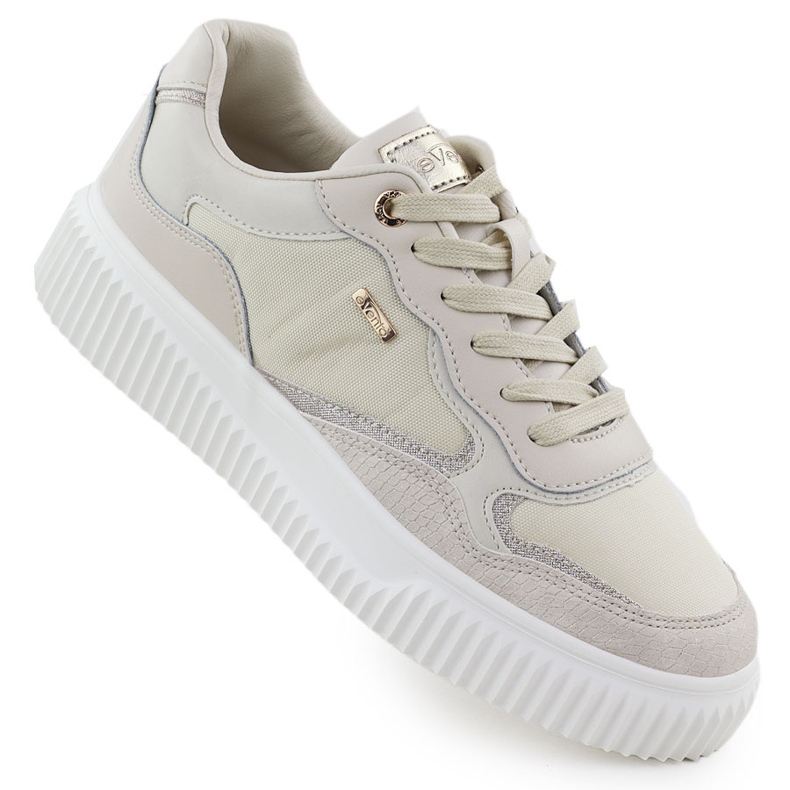 Sneaker in pelle femminile Beige Evento 8240