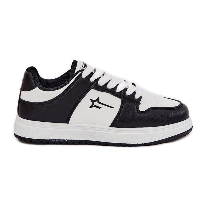 Sneaker da donna Big Star RR274A240 Sistema bianco e nero hi-poli