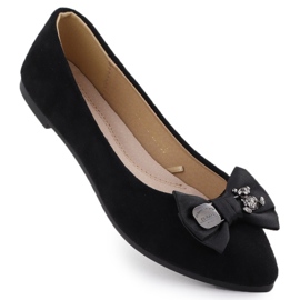 Potocki Ballerine femminili con un bla nero black bb23310