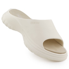 Le infradito sportive femminili su una grande suola beige big star rr274a579