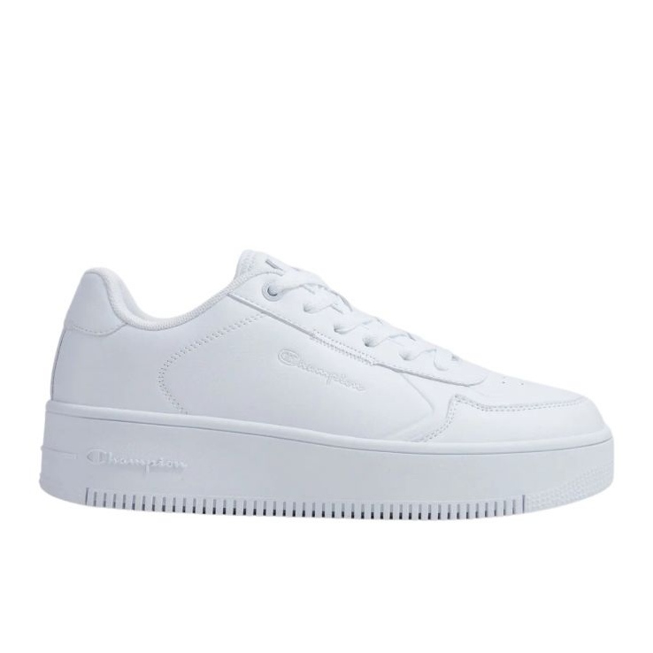 Champion Shoes Rd18 Platform Shoe a basso taglio S11473 WW001 bianca