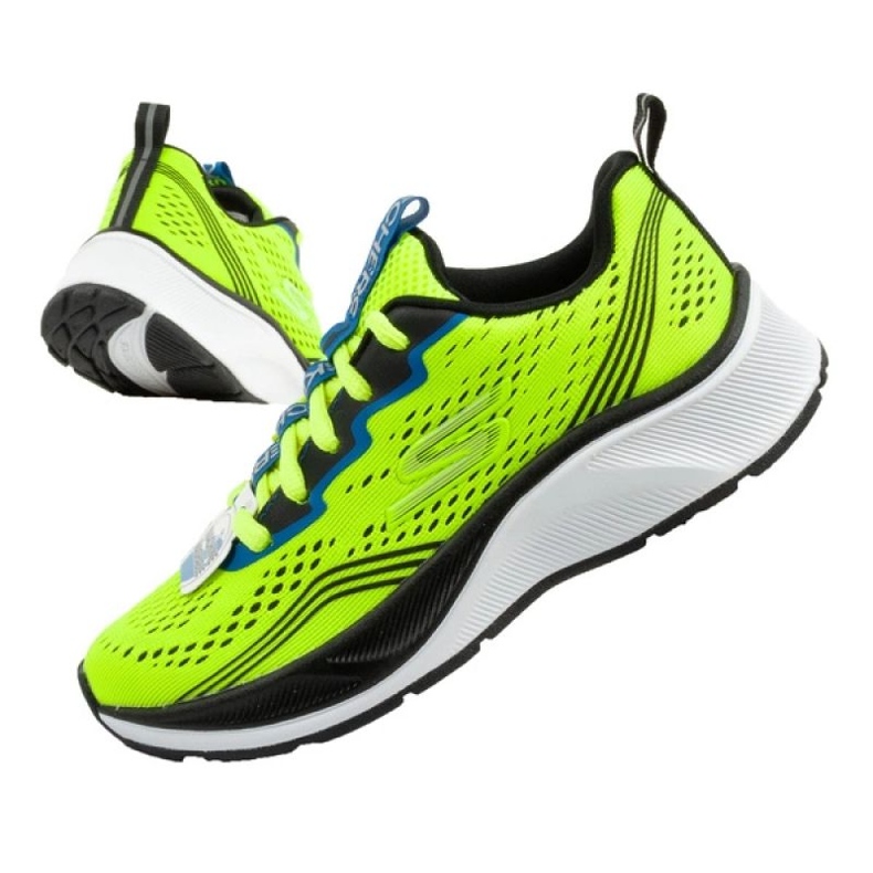 Scarpe Skechers Elite Sport-Push-Pace 403951L/YLBK verde