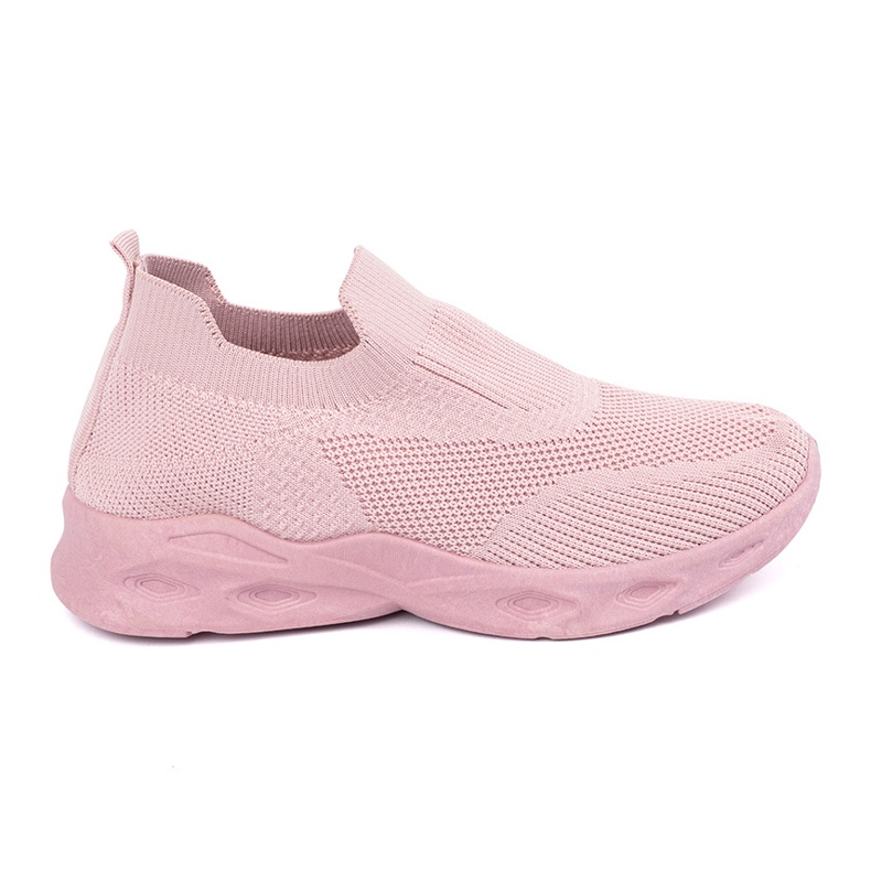 Scarpe sportive calze rosa