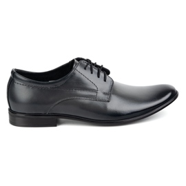 Olivier Uomini fuori -of -eye, scarpe in pelle 294lu grigio