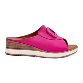 Flip in pelle femminile Flip artiker 56C2147 Fucsia rosa