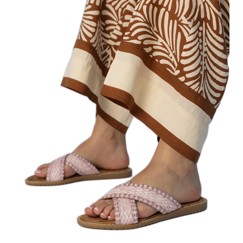 Pantofole da donna rosa