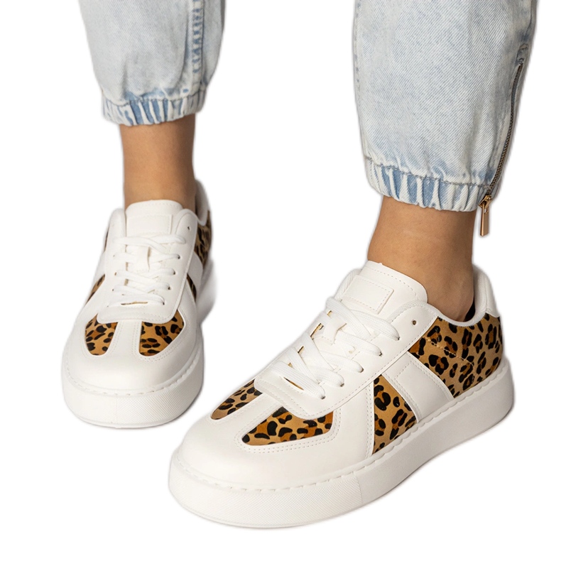 Sneaker da donna da donna bianca