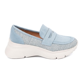 Seastar Scarpe blu su una suola spessa